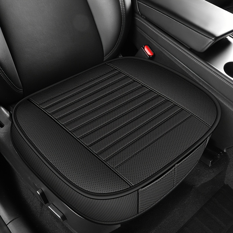 TEMU Backless Universal Anti-slip Anti-rub Breathable Faux Leather Car Suv Common Easily Install Seat Cover