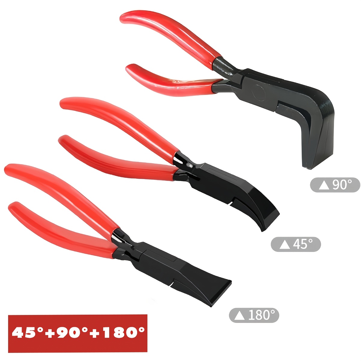 TEMU Ensemble de 3 outils de soudure manuelle pour tôle, pince à plier pour tôle, pince à former la tôle, pince à plier et à la tôle durable, outils
