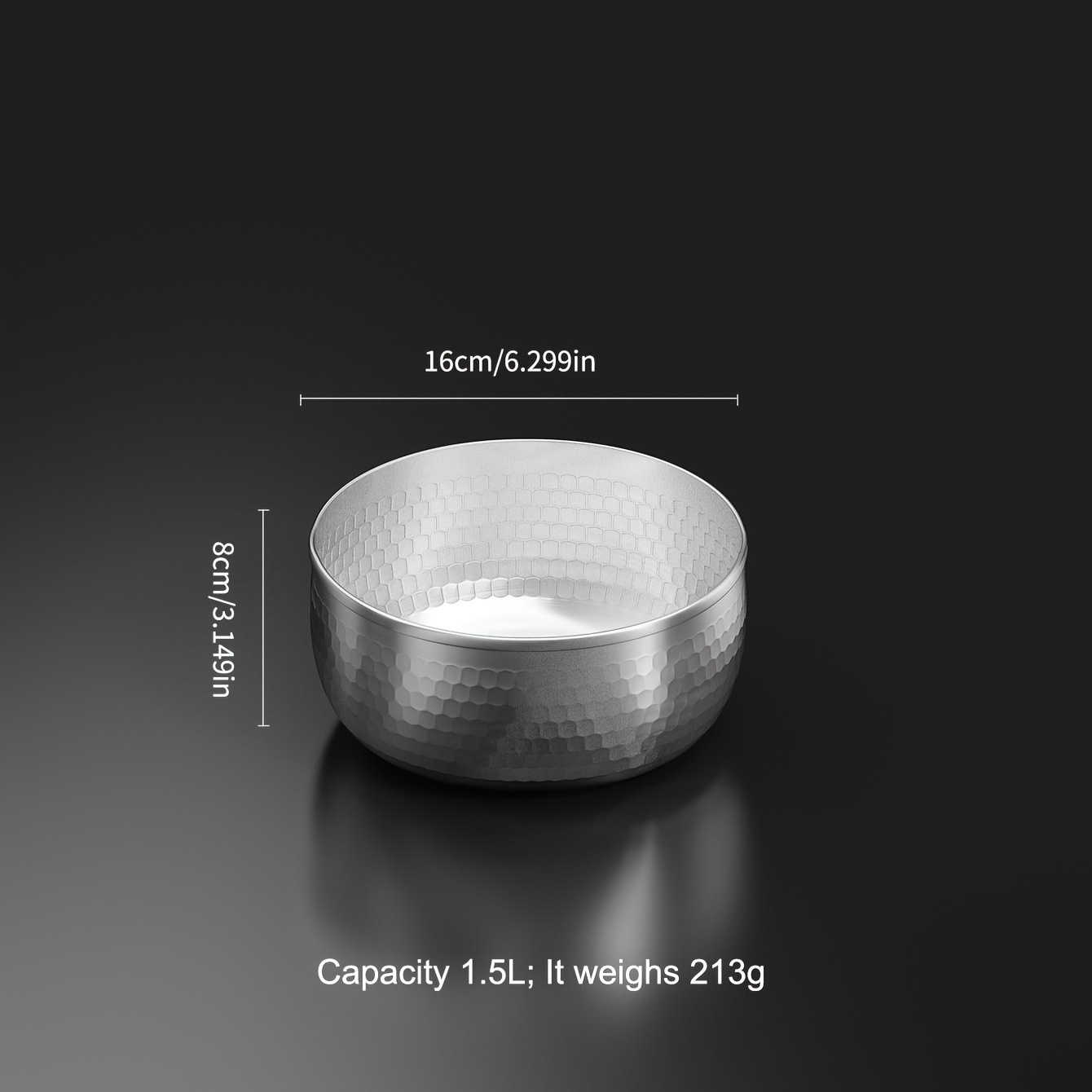 TEMU 1pc Stainless Steel Fruit Plate, Easy, Light Luxury, Creative Household Living Room Coffee Table Decoration, Snack Dish, Fruit Bowl, Storage