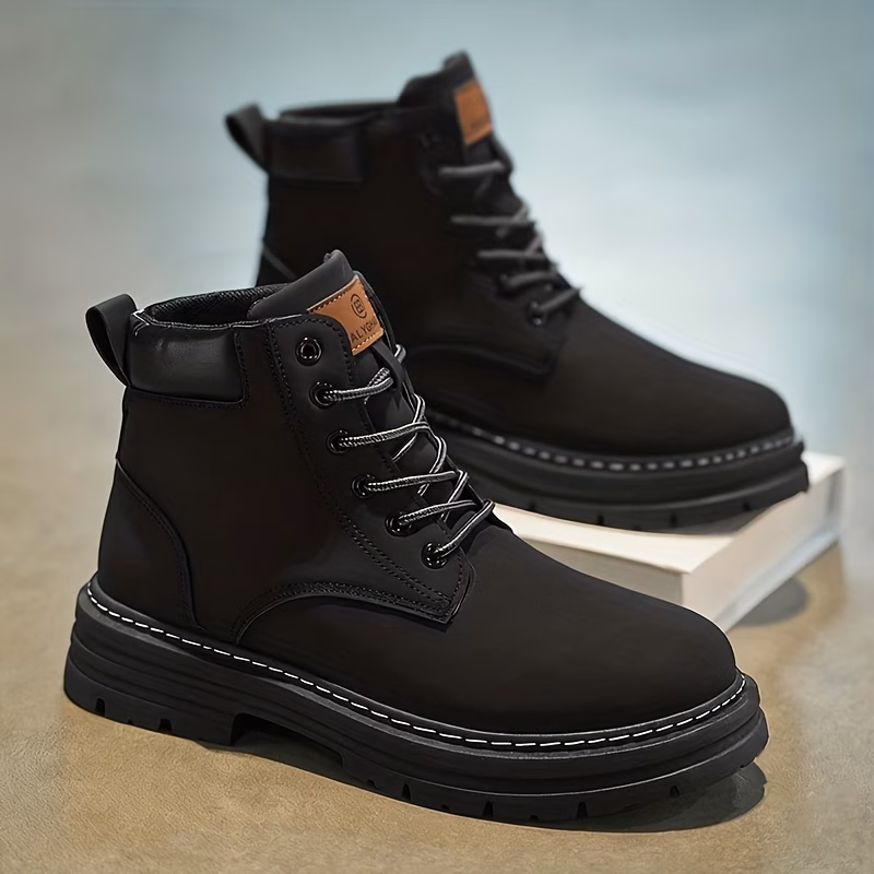 mens hunting boots with a midsole design enlarged size stylish upper suitable for outdoor sports camping and training Product details 5