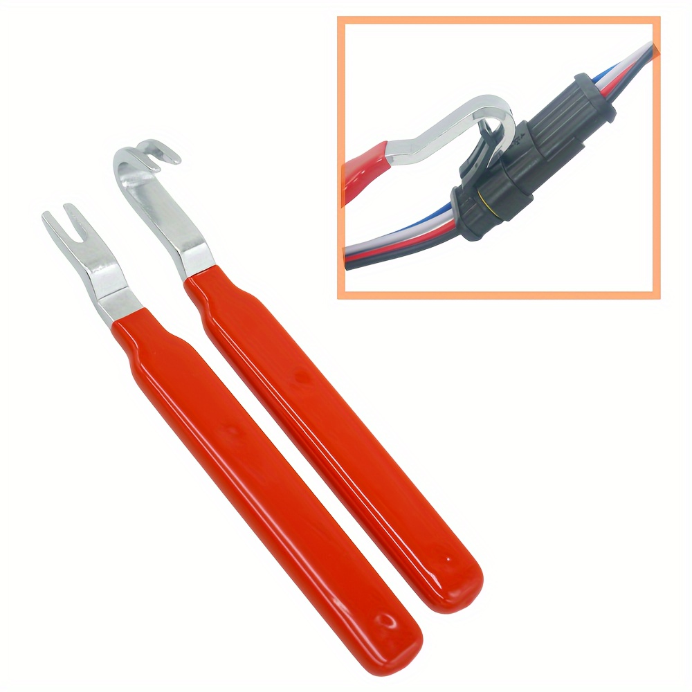 Image of Tool For Removing Electrical Clips Designed For Vw, For , Seat, And For Vehicles. Suitable For All Cars. Perfect For Disconnecting Electrical Connections
