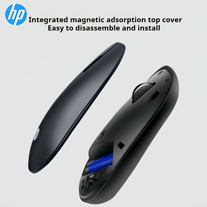 HP Wireless Dual-Mode Mouse, Silent, 3-Level Adjustable, 1600DPI High Precision, Ambidextrous, for Desktop PC And Laptop Gaming Business Office