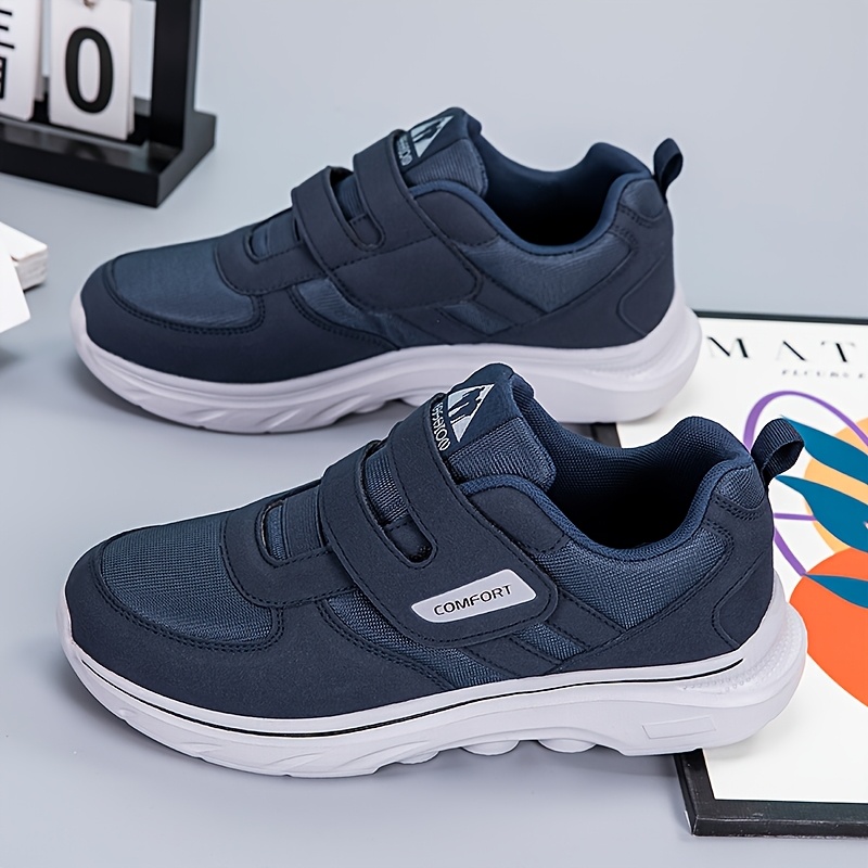 Men's Lightweight Breathable Sneakers Compatible for Jogging, Hiking & Training - All-Terrain Low-Top Sneakers with MD Sole, All-Season Outdoor/Urban Wear, Comfortable Round Toe & Closure (Multi-)