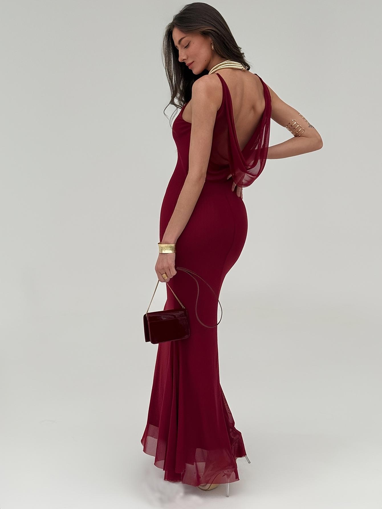 temu burgundy dress Bodycon Strapless Corset Burgundy Tight Short Homecoming Dresses, Peacock / 16