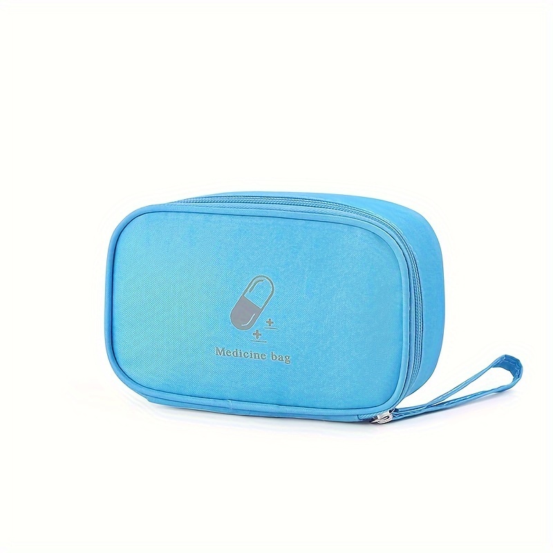 Travel Medicine Bag, Outdoor Survival Kit, Empty Kit, Home Medical Bag, Portable Pill Organizer, Only The Empty Bag