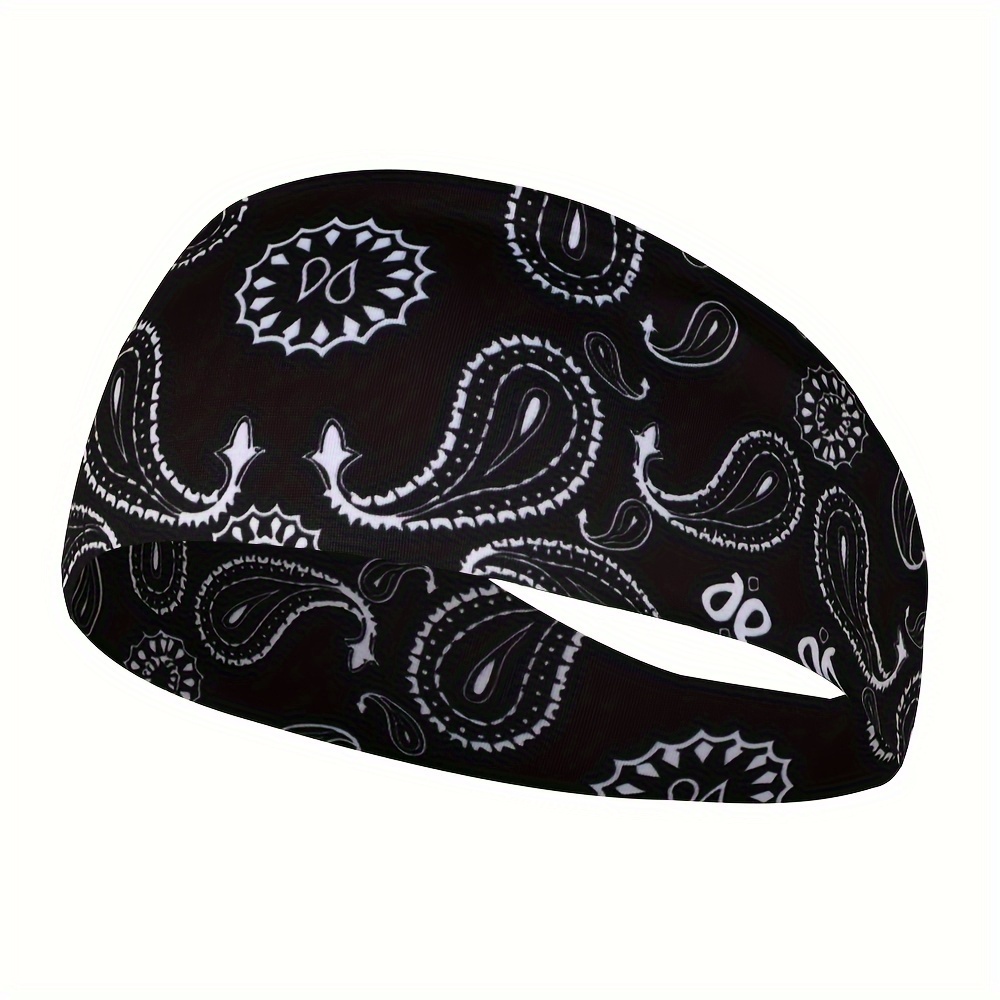 Image of 1pc Sweat-absorbing Headscarf, Protective Headband For Men And Women Wearing Sports, For Gifts, Halloween