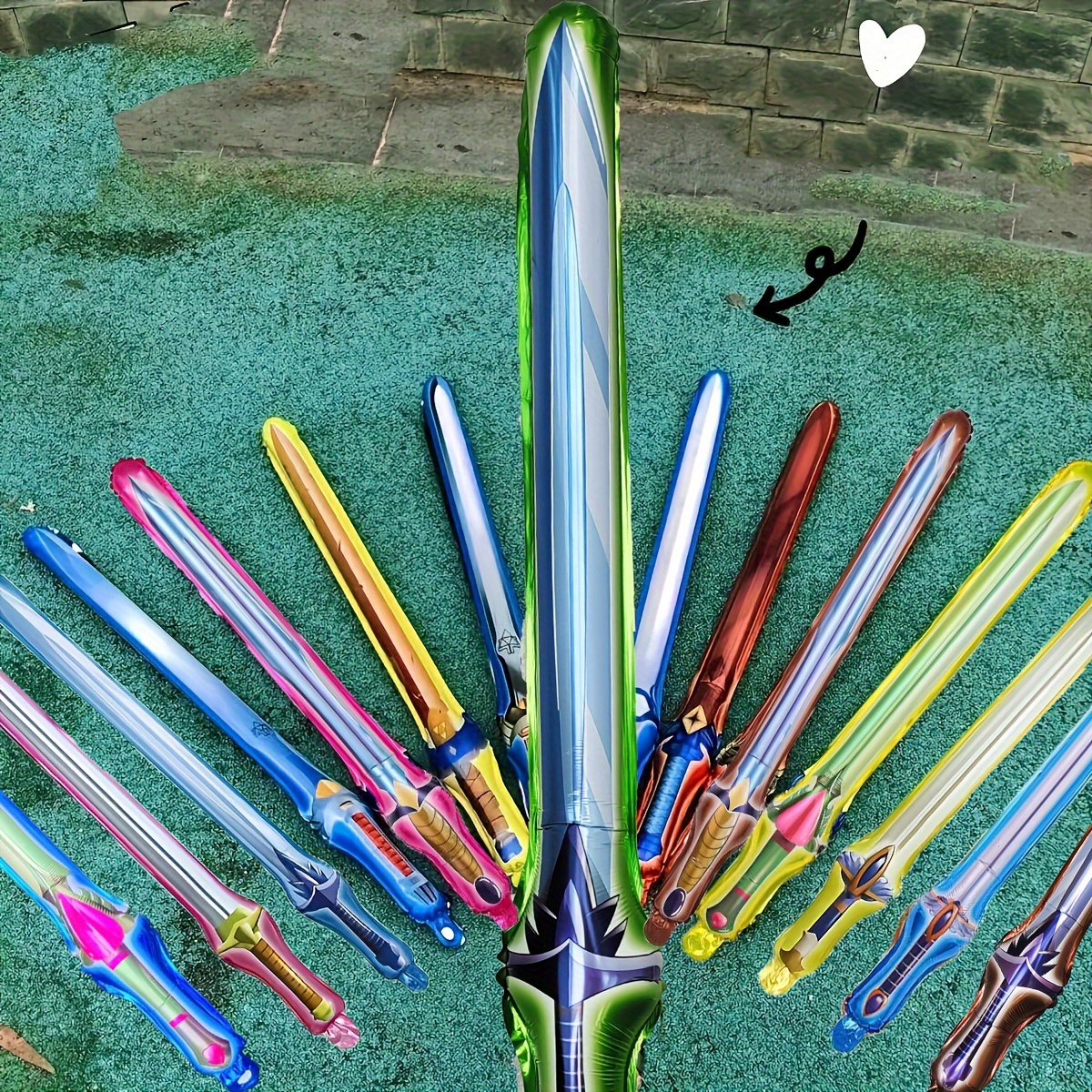 

8pcs Birthday Party Sword Balloon Decoration - Perfect For School Celebrations, Cheer Sticks & Festive Fun! Christmas, Halloween, Thanksgiving Day Gift Easter Gift