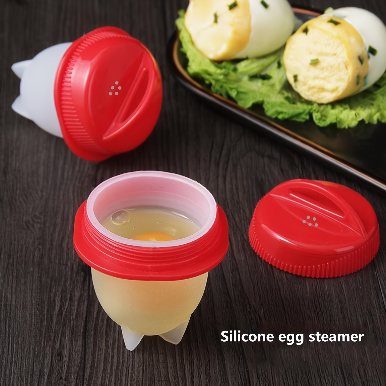 6/9 Silicone Egg Cookers: Non-Stick, Heat Resistant Boiling Cups - Easy to Use and Steam Kitchen Gadgets, Perfectly Hardened for Soft or Medium/Hardness 13 6/9 Silicone Egg Cookers: Non-Stick, Heat Resistant Boiling Cups - Easy to Use and Steam Kitchen Gadgets, Perfectly Hardened for Soft or Medium/Hardness