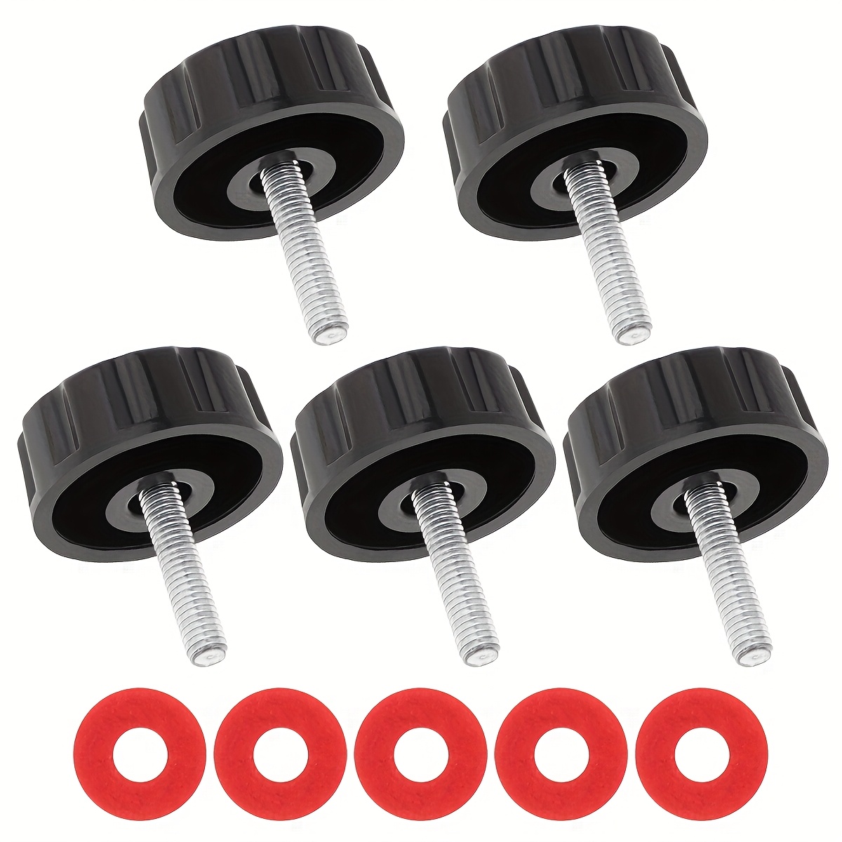 5 Or 10 Universal Fishing Reel Handles With Folding Crank And Screw Cap