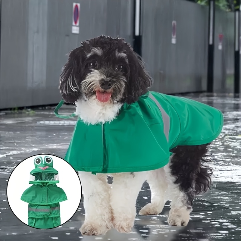 Dog Clothes Frogdog Rain Suit Frog Raincoat For Pets Stylish