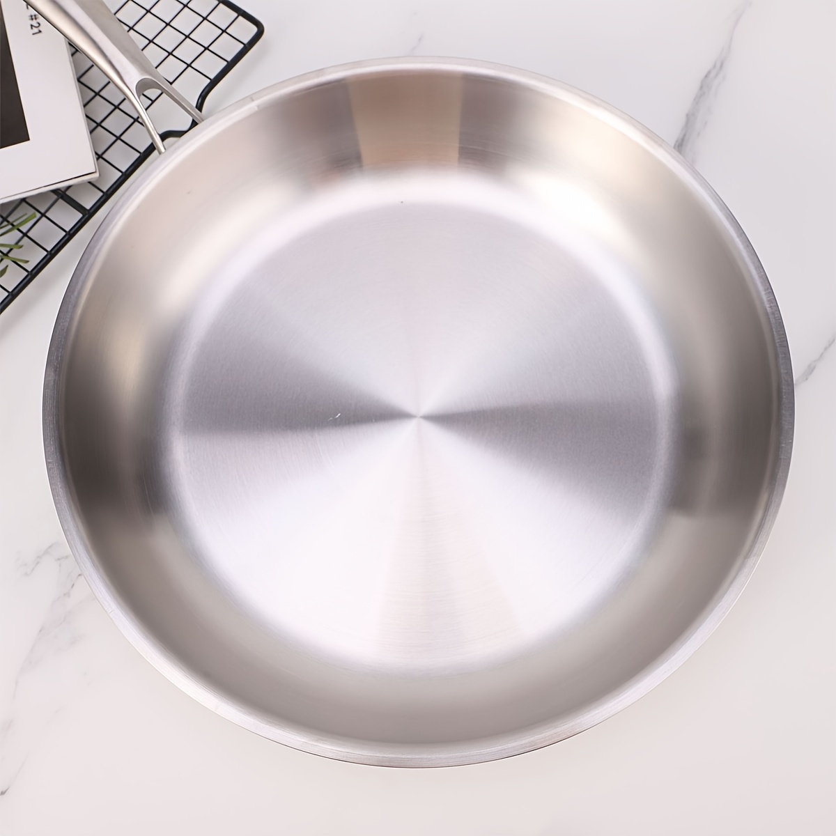 popular   1pc thickened sus 304 stainless steel western style no coating frying   layer composite steel integrated frying steak   special beef and sheep steak frying plate details 11