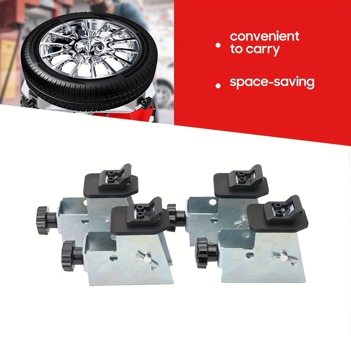 4 Tire Changer Adapters for Motorcycle & ATV Wheel Rim