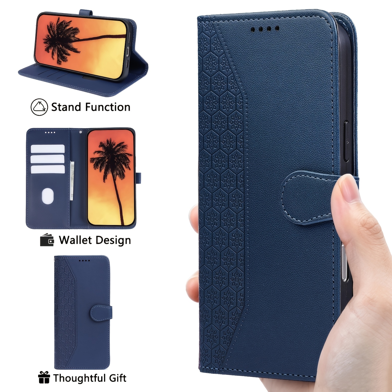 TEMU Phone Case: [ Wallet Case] Magic8 Lite, Cover, Flip Phone Case With Shockproof Full Protection, Classic Business Wallet Cover With Premium Solid