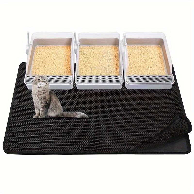 cat litter mat 45 x32 extra large cat litter box mat Temu