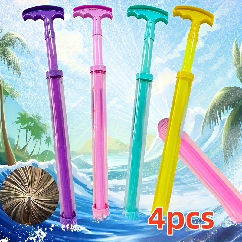 Image of Party Games And Activities, 4pcs Set Of Firework Sprinklers, 2025 New Firework Water Fountains, Random Colors, Firework Fountains, Suitable For Party Games And Pool Toys, Party Supplies