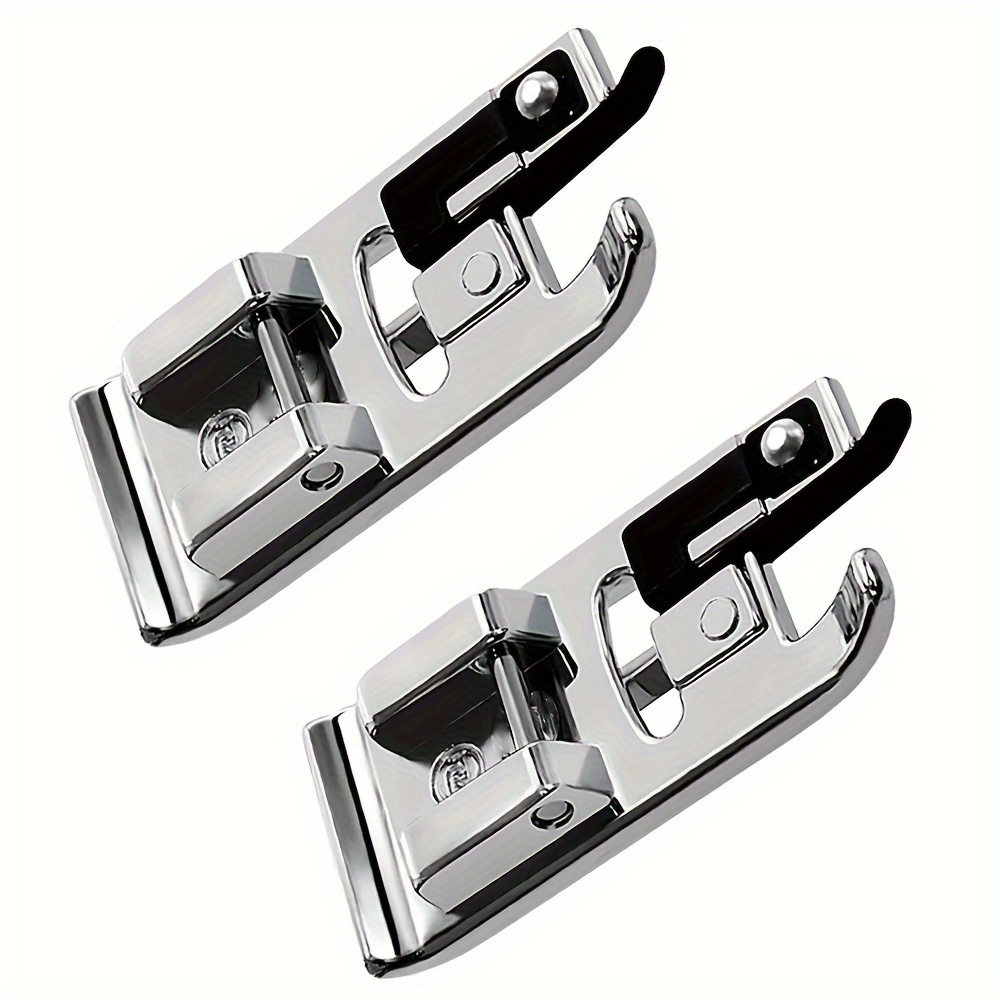 

2-piece Presser Feet Set, Compatible With Low Shank Singer And Machines, Ideal For Sewing, Quilting, And Craft Projects - Black And .