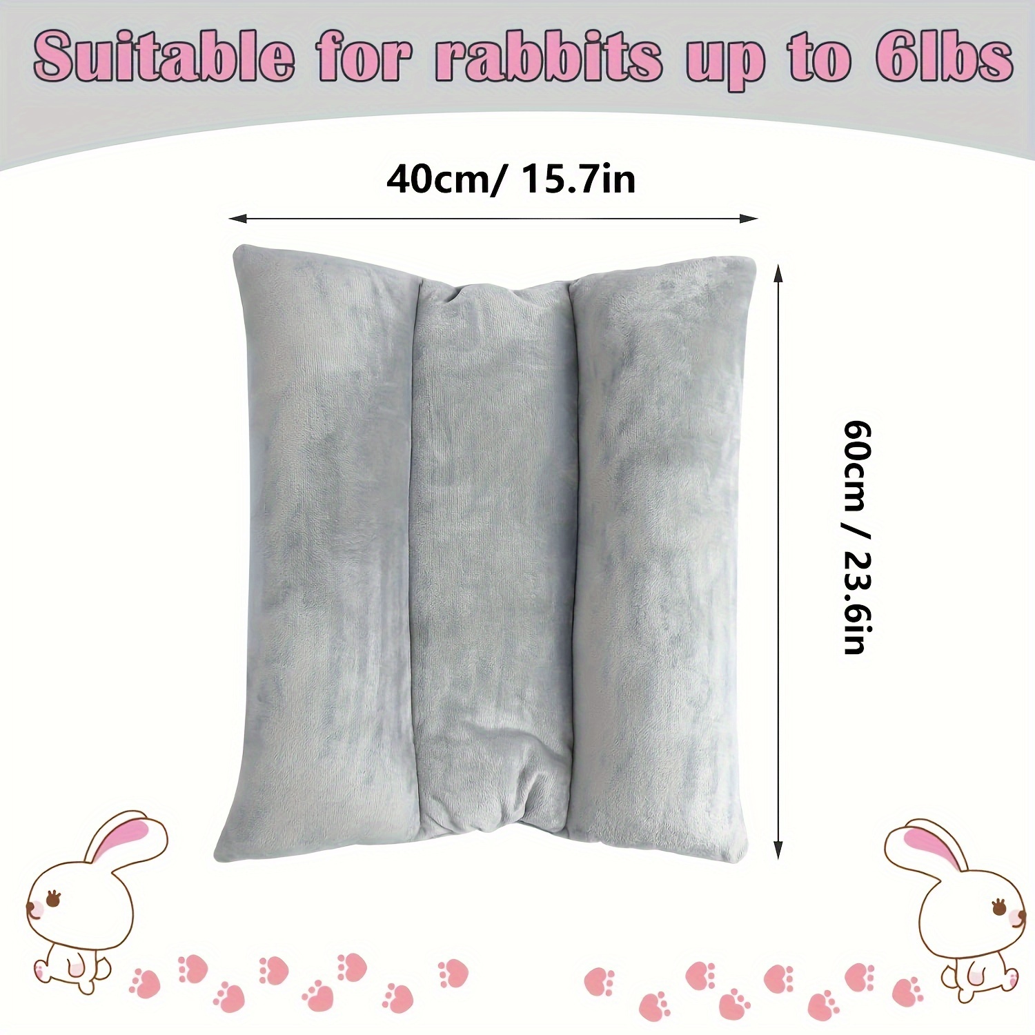 1pc Rabbit Bed Thickened Suitable For Small And Medium Rabbits