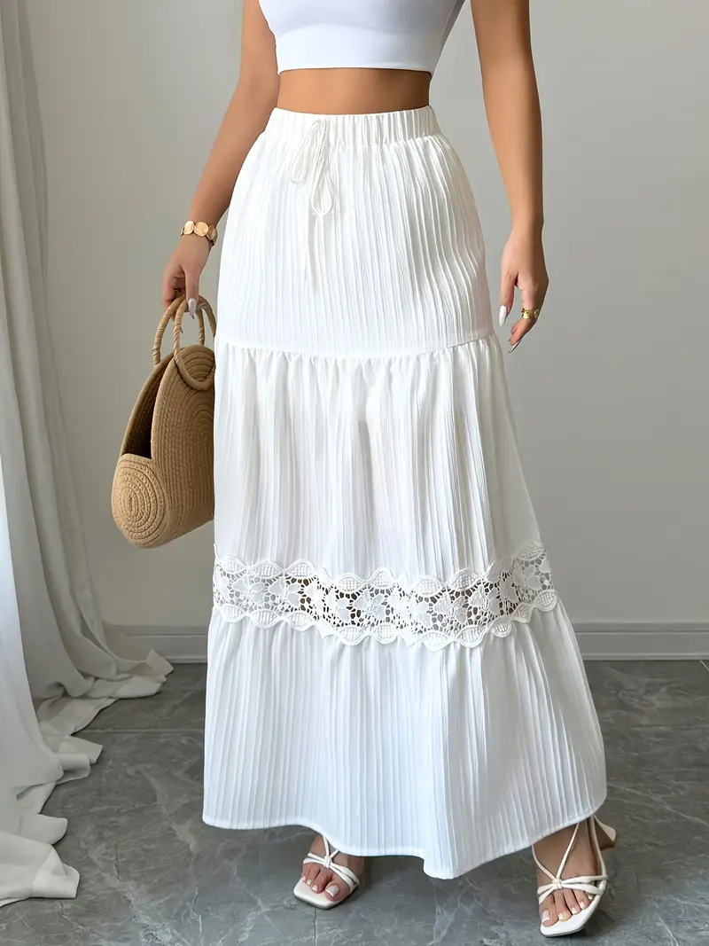 loose skirt dress Loose Dress Tiered Skirt - Linen Dress Summer - Natural Fabric