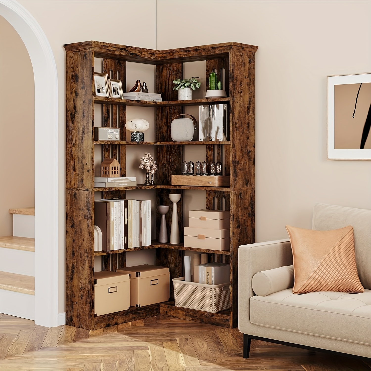 Rustic Corner Bookshelf Styling: Creative Ideas to Transform Your Space