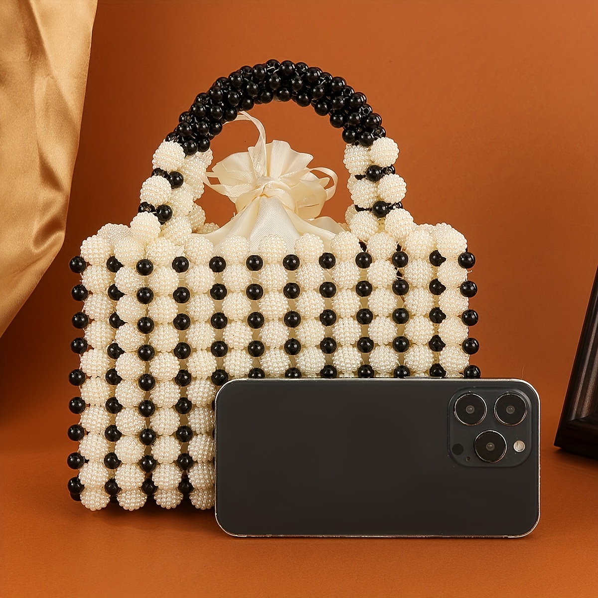 pochette sera elegante a perle e perline Temu Switzerland