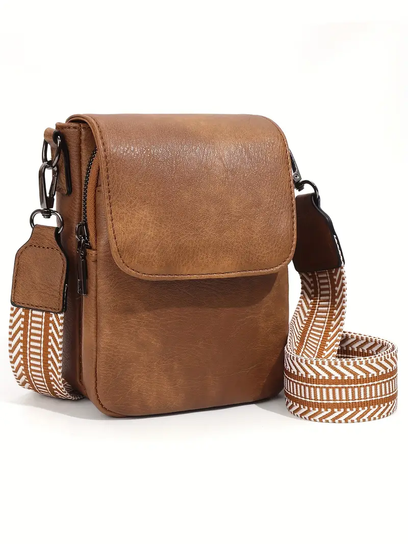 small crossbody bags for women fashion pu double compartment cell phone crossbody wallet purses with card slots details 11