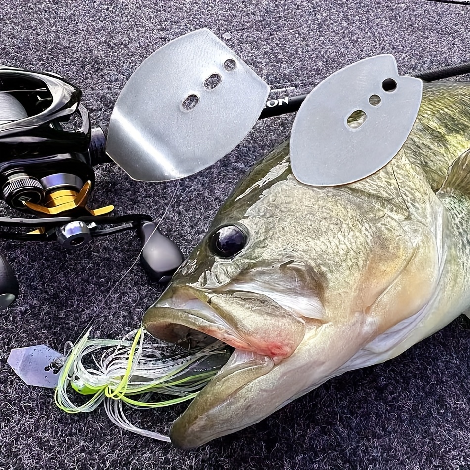 6pcs swim jig blade diy vibration jigs casting wobble Temu Ireland