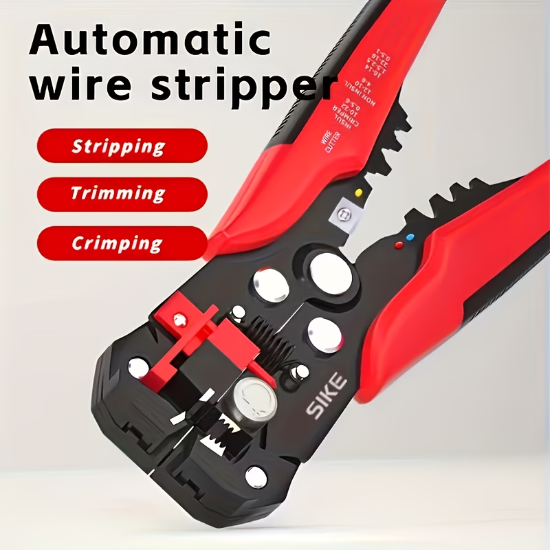 1 electricians manual wire   multi functional 24 10awg 0 2 6mm quick stripping and cutting tool suitable for home wiring electrical equipment   machinery automotive repair etc