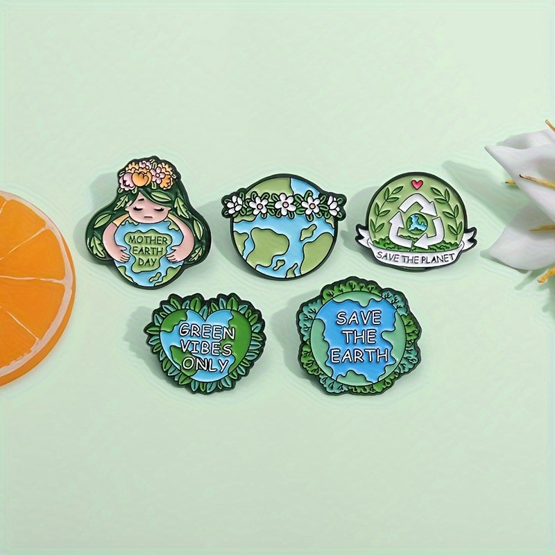 

1/2/3/5pcs Ring For : Ins Trendy And Brooch Decoration With Cute Medals, Backpack Accessories, Chest Badges, Metal Badges