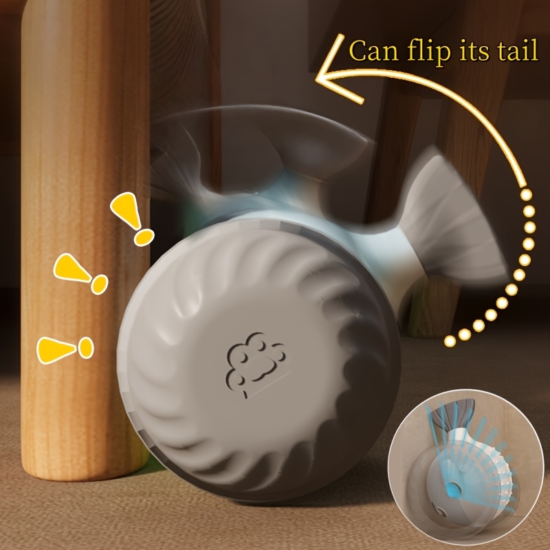 Voiture Chat Courant Interactive pour Chaton - (Basse Tension pour Petits Chats) avec Véhicule Mobile, Plastique / Jeu d'Extérieur pour Exercice et Stimulation Mentale - Convient pour Chaton et Temps de Jeu