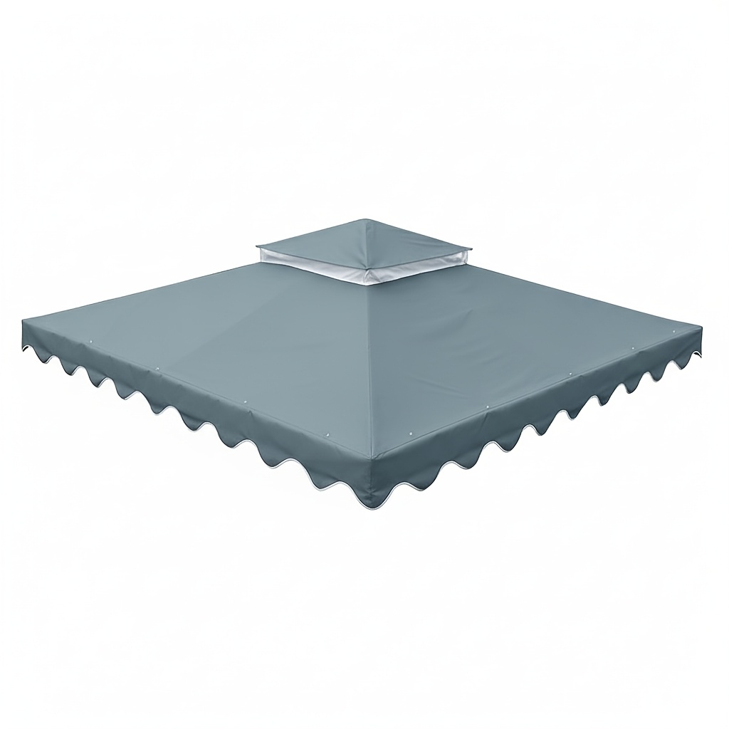 Image of Replacement Canopy For Gazebo 3 X 3 Meters Gazebo Canopy Roof Top Replacement Cover Part