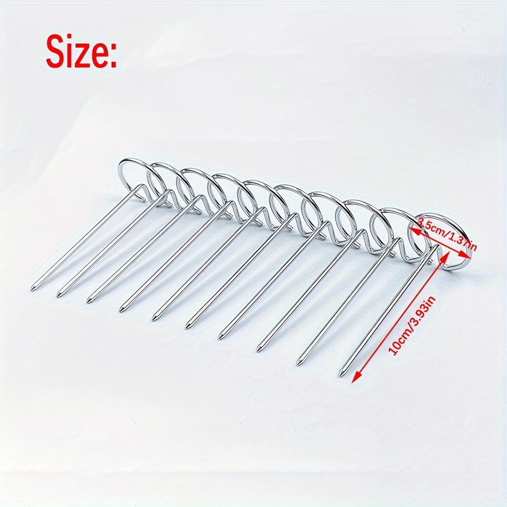 

10/20/30pcs Air Fryer Accessories, Standing Baking Picks For Air Fryer, Oven, Stainless Steel Baking Picks For Bbq