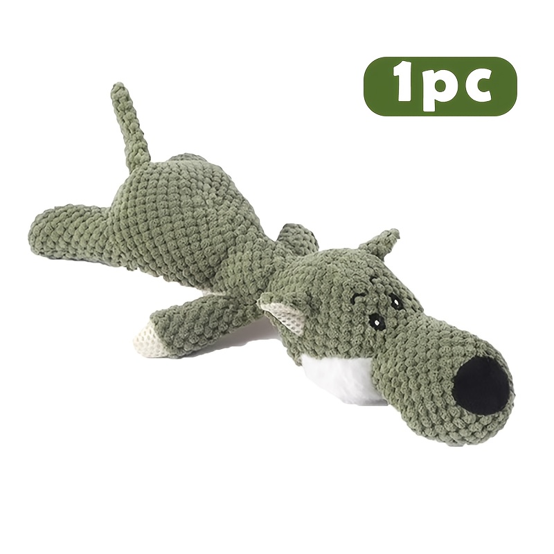 TEMU Anti Bite Dog Toys-squeezing And Tear Resistant Plush Toys, Lion Prone Toys, Self Entertaining Chew Toys, Plush Toys, Upgraded Reinforced ,