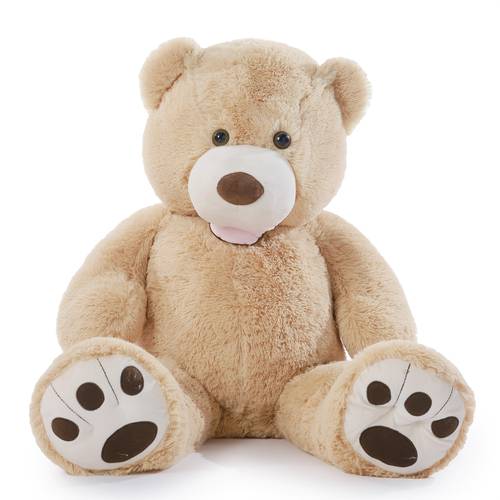 enorme teddybeer knuffel dieren lichtbruin 39 inches voor kerst valentijnsdag vrouwen vriendin kinderen