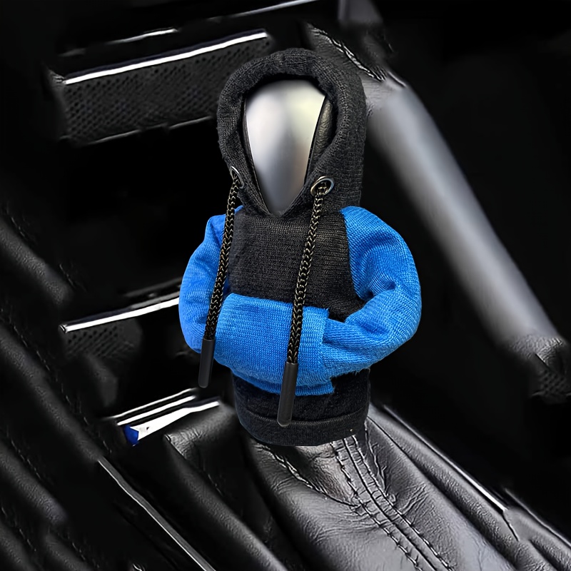Hooded Sweatshirt Gear Shift Cover, Car Gear Knob Cover, Gear Lever Sleeve, Dustproof Cover For Car Shifting, Automotive Additions, Car Decoration, A Small Gift For , Little Gifts