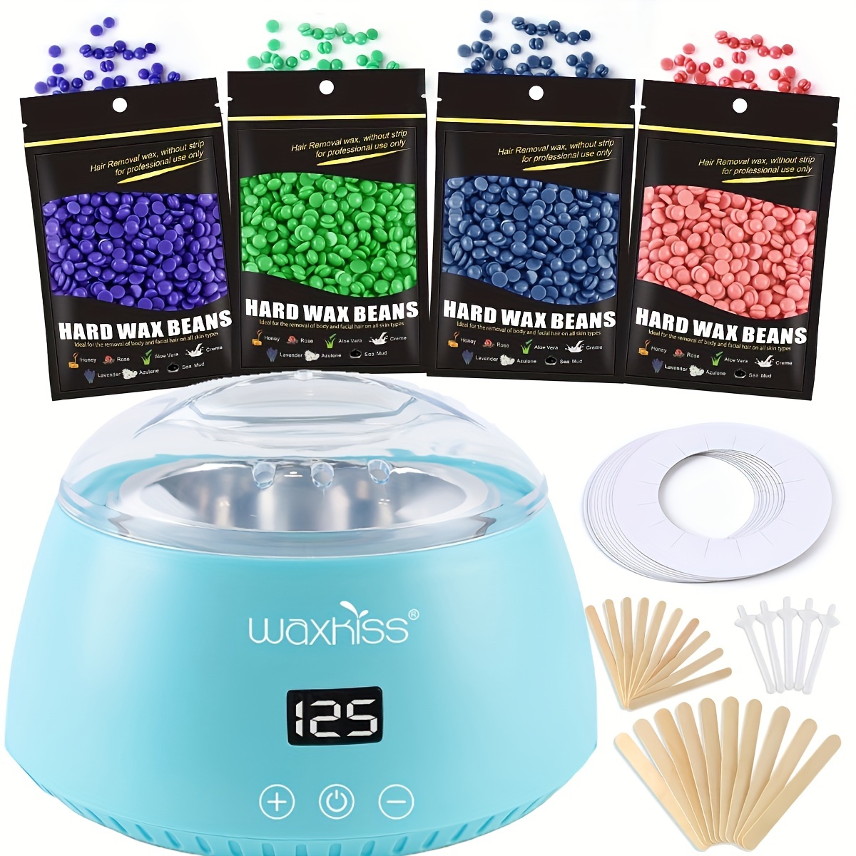 Kit De Sellado De Cera DIY Con 312 Piezas, Incluye Perlas De Cera Para  Sellar, Calentador De Cera, Cuchara De Cera Y Velas De Té Para  Principiantes En