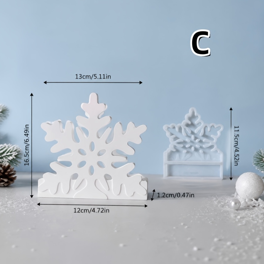 TEMU 1 stampo in argilla Natale 1 pz Sacro Albero di Natale di Porta Fazzoletti Stampo Resina Silicone, Decorazioni per la Casa, Artigianato, Stampo