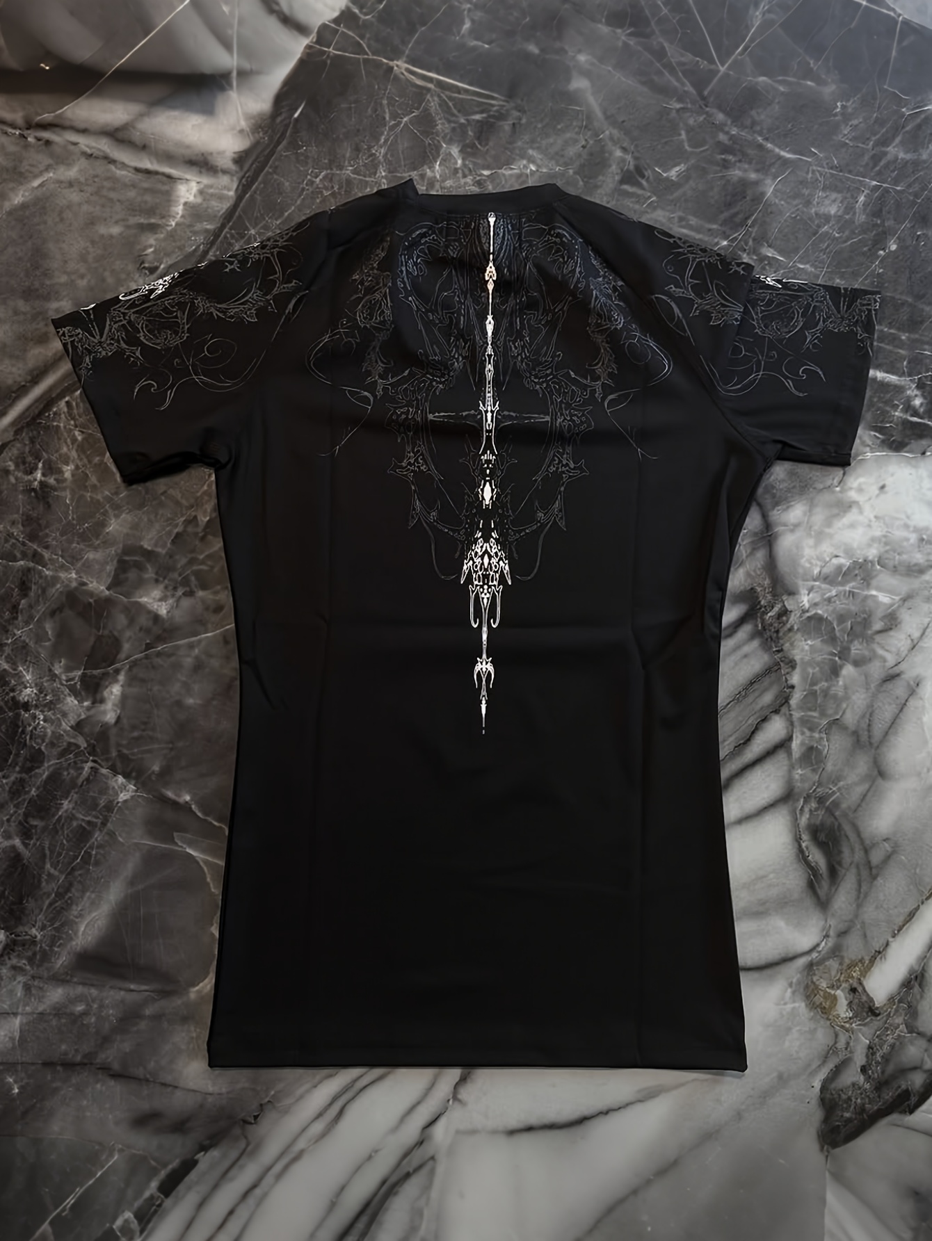 compression t shirt unisex gothic style body - Temu