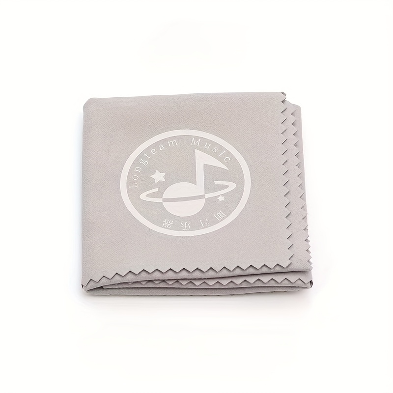 TEMU Guitar Violin Piano Guzheng Erhu Pipa Cleaning Cloth Accessory Care Product Polishing Cloth Universal For Instruments, 1pc