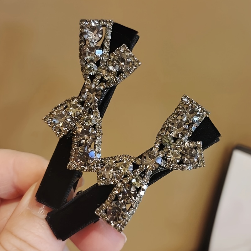 

Bow - Zinc Alloy Barrette, For Women