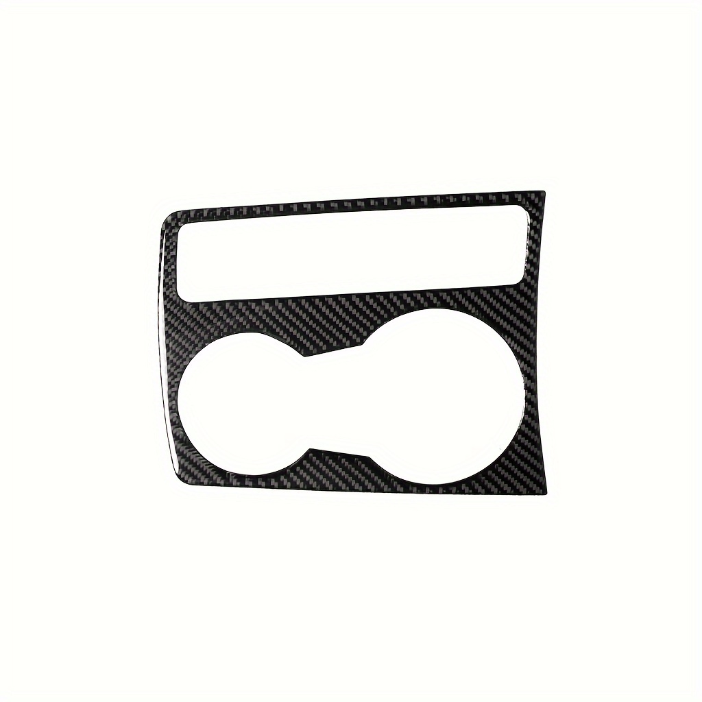 For A4/a5/q5 Carbon Fiber Look Abs Resin Car Cup Holder, Center Console Decoration Accessory