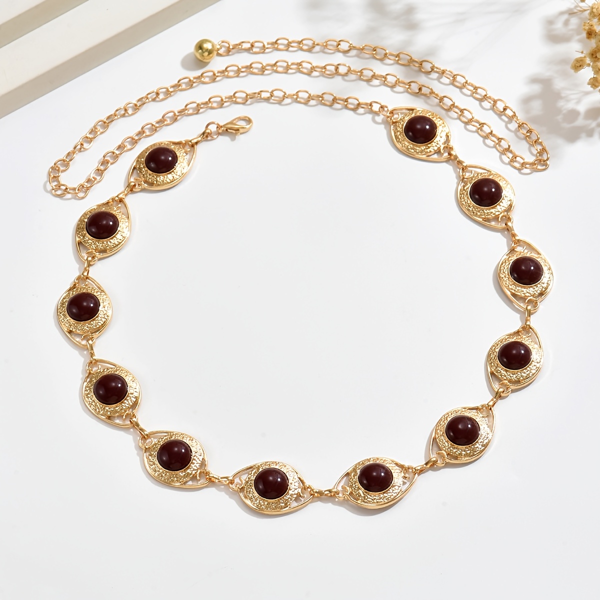 Women's Bohemian Vintage Handmade Round Waist Chain, Unique Gift