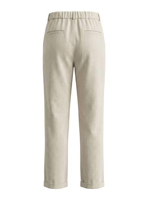 spring and summer linen single mens business trousers straight fit formal pants