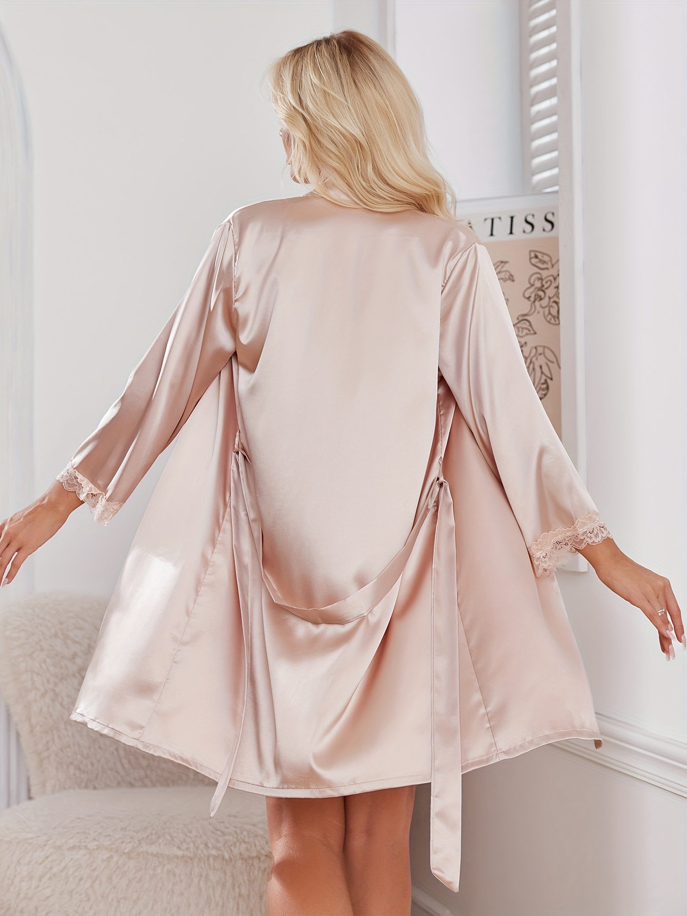 Kimono Robes Long Nightgown And Robe Sets Kimono Robe Sets Luxury