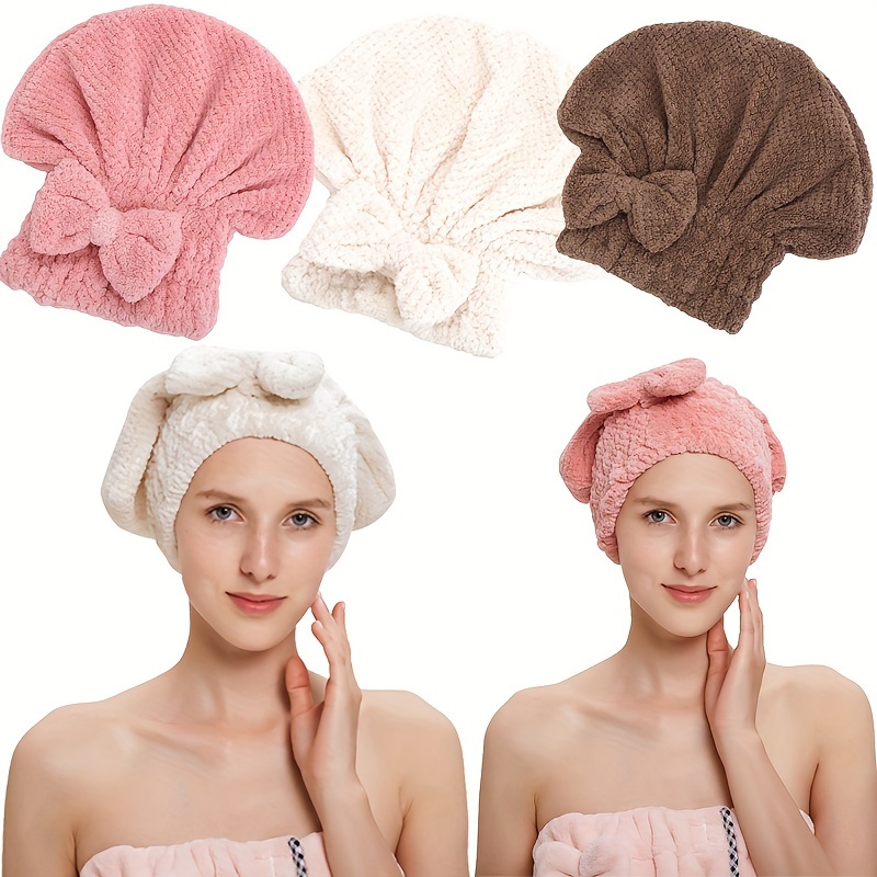 

1pc -drying Drying Cap For Unscented Dry Cap Bathroom Accessory