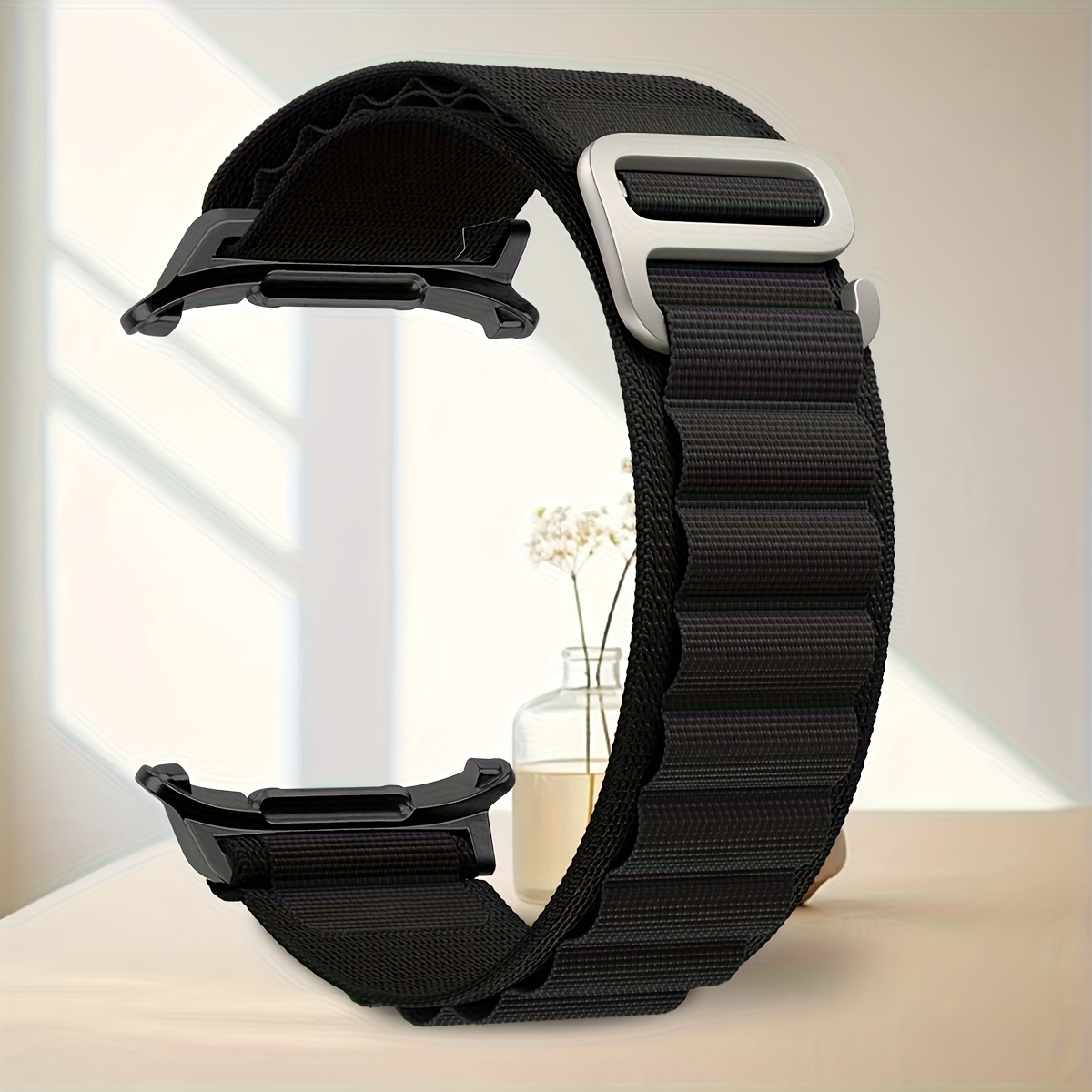 Seamless Alpine Loop Strap, Compatible For Galaxy Watch Ultra 47mm Solid Nylon Sport Wristband