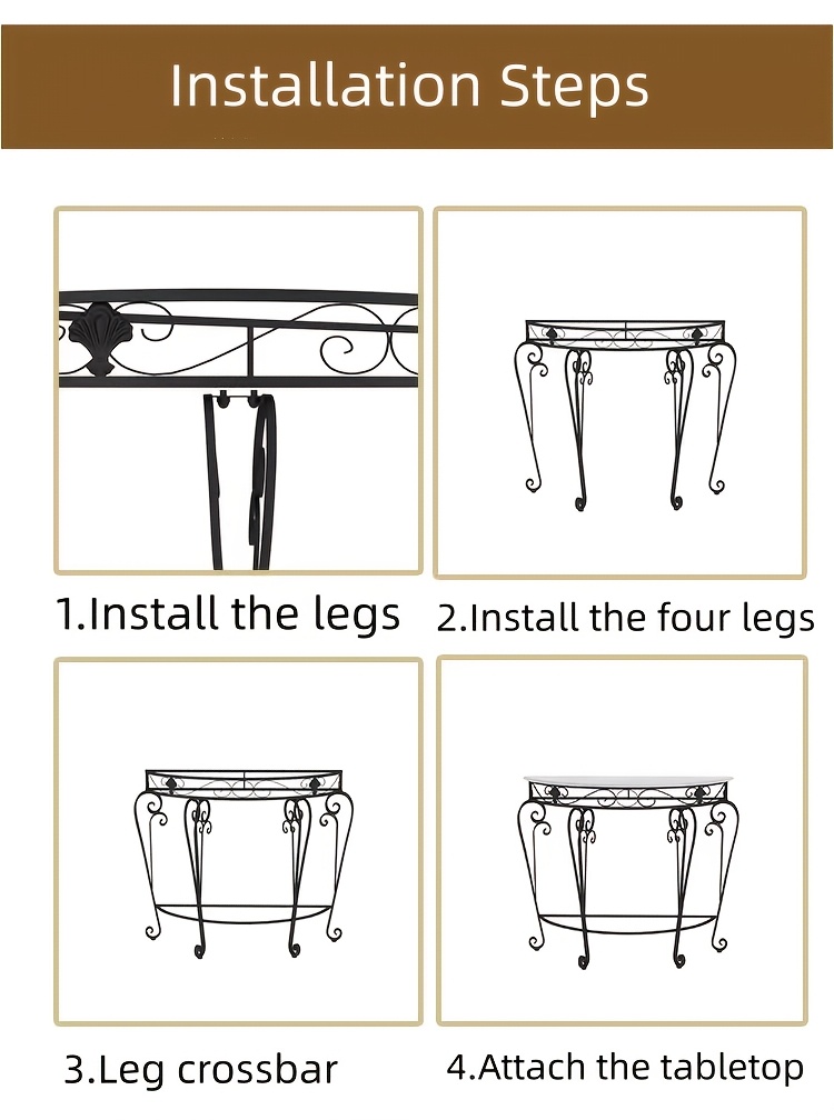 Entrance Table European Style Entrance Nordic Console Table Living Room Corridor Against The Wall Console Cabinet Modern Minimalist Wrought Iron Semicircular Table