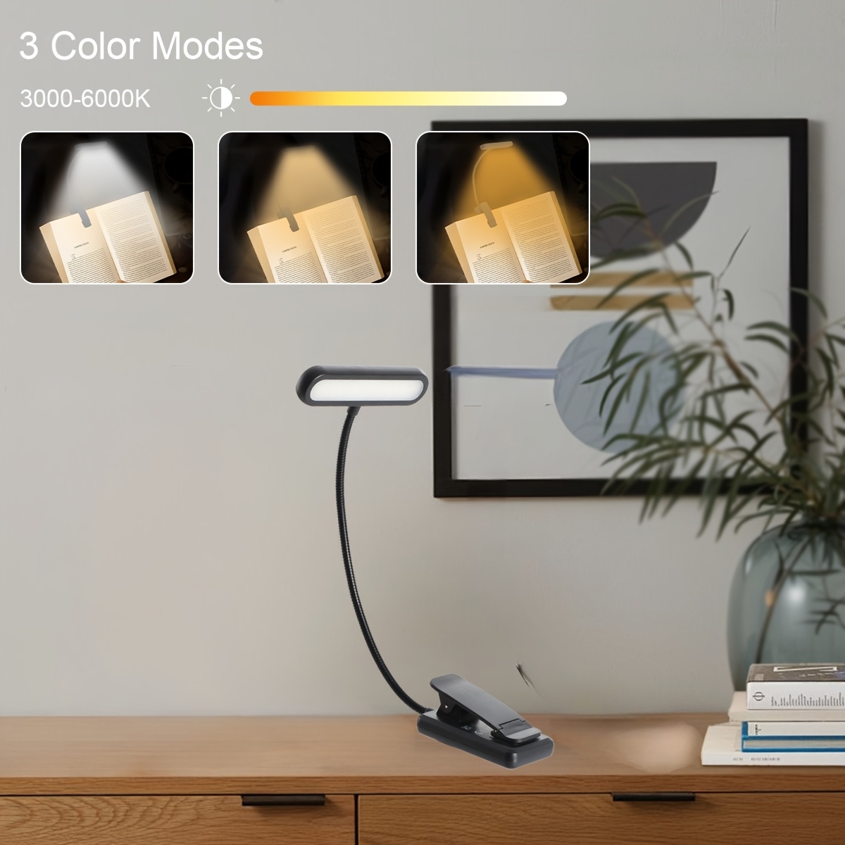 Book Lights Reading Bed Rechargeable Book Light