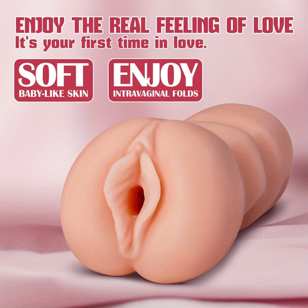 1pc Sex Doll Male Masturbator Lifelike Pocket Pussy Male Masturbator Sex Toys For Men With 3D Realistic Vagina And Tight Anal Sex Stroker, Portable Flesh Light Sex Doll Adult Male Sex Toys For Mens Sex Pleasure