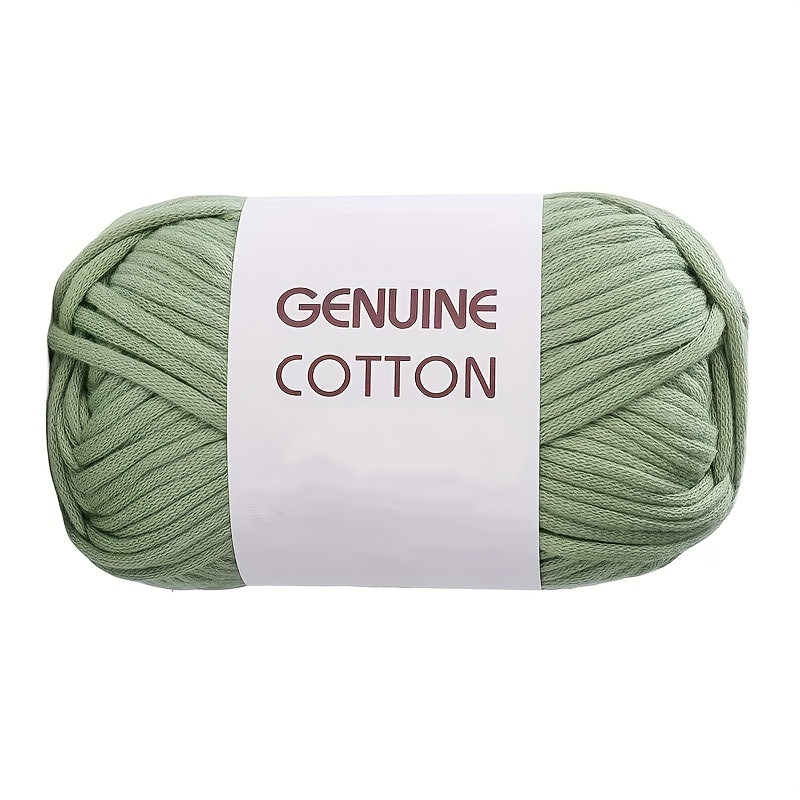 Image of 1pc 50g For Crochet And Knitting Round Yarn Crocheting Bag Cushion Mat Line Hat Shoe Thread Length 8000cm 3149.6in
