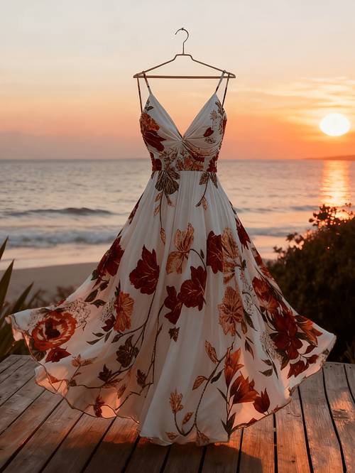 item picture womens printed sleeveless dress casual maxi dress